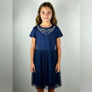 NWT Blue summer dress size 10-12 (European size 146-152) purchased in Europe